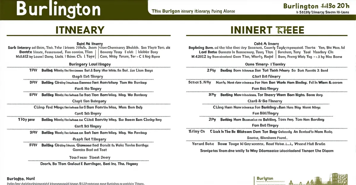 Burlington Itinerary: Explore the Charm in 2025