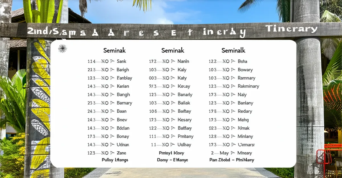 Seminyak Itinerary: Must-Visit Spots for 2025