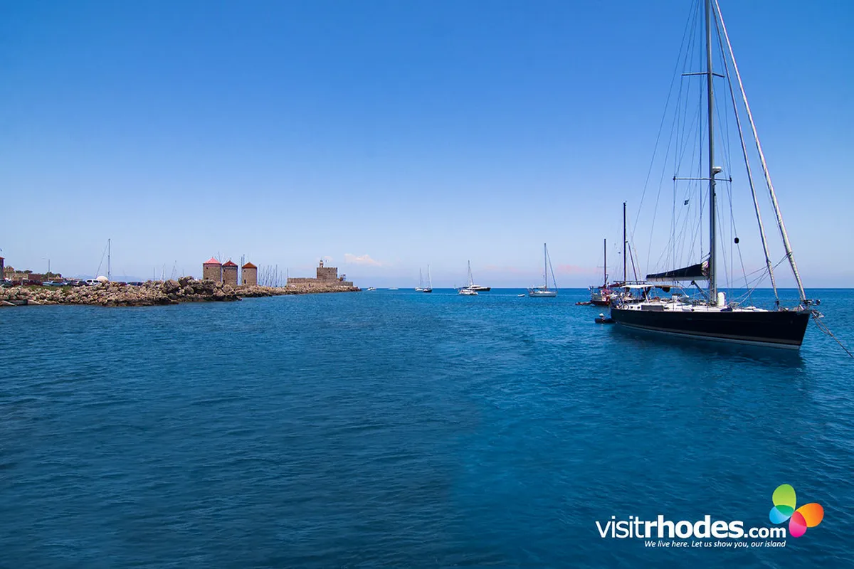 Mandraki Harbor