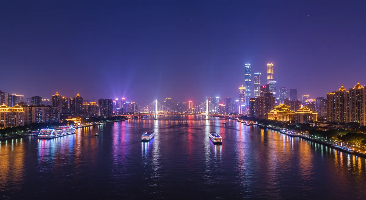 Pearl River Night Cruise Guangzhou