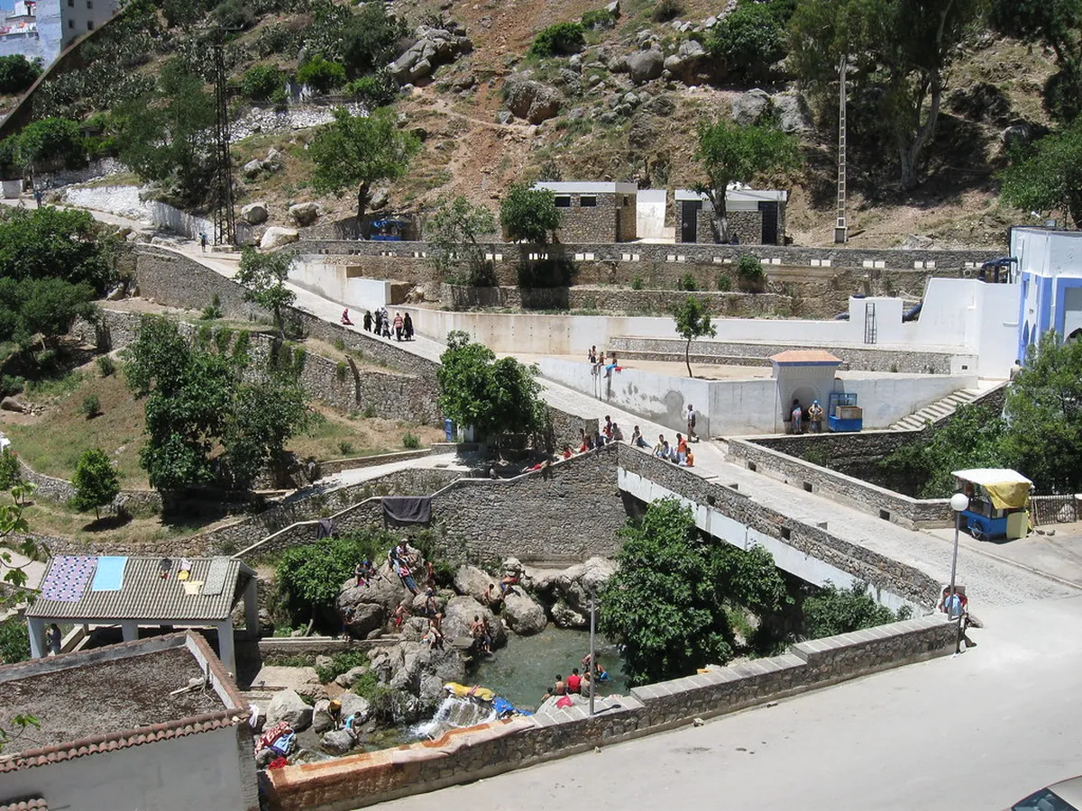 Ras El Maa Waterfall